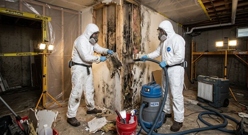Basement Mold Remediation in Dallas, TX
