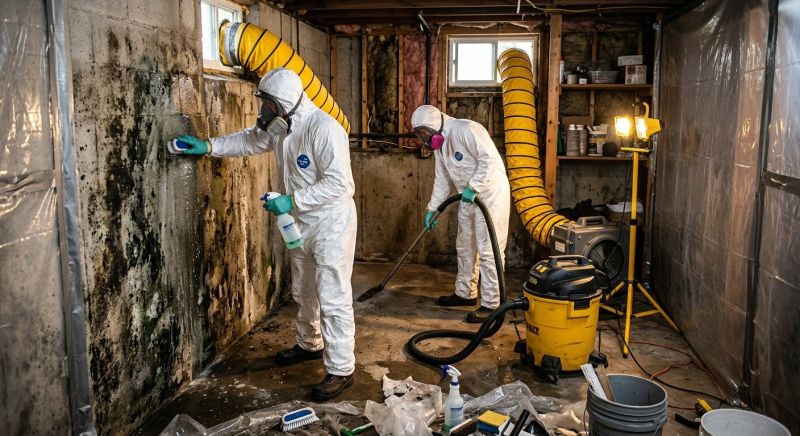 Basement Mold Removal in Fort Worth, TX