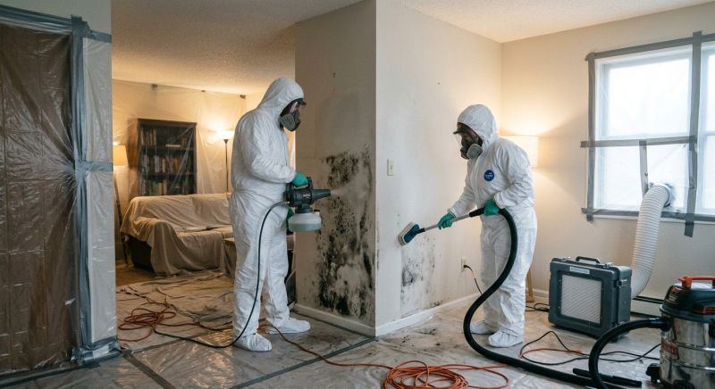 Ceiling Mold Removal in West Palm Beach, FL