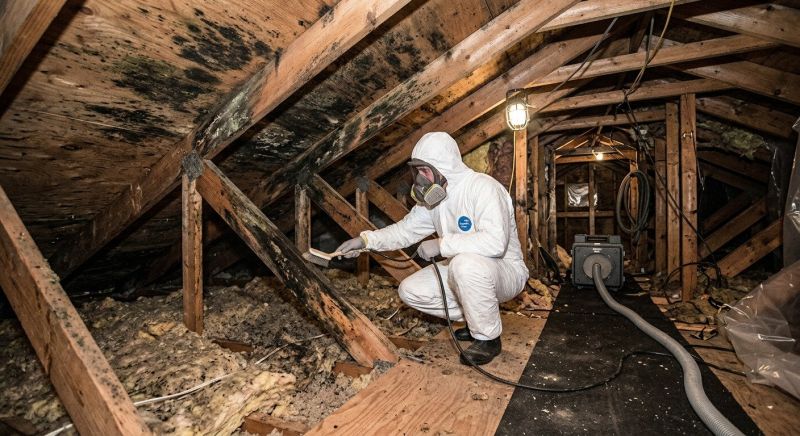 Ceiling Mold Removal in Dallas, TX